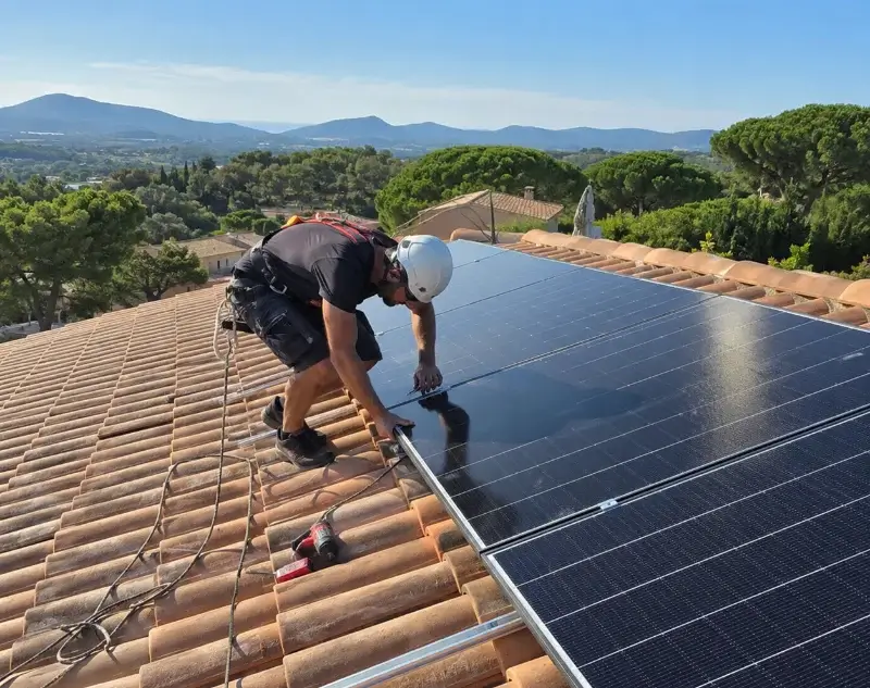 Installateur panneaux solaires Castetnau-Camblong — pose photovoltaïque sur toiture